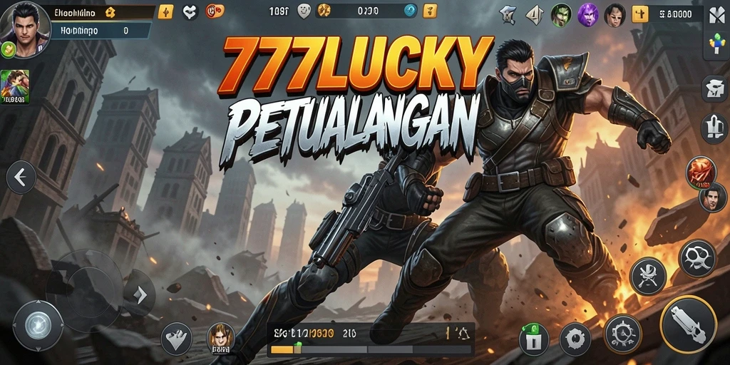 Tampilan gameplay 777LUCKY yang mendebarkan saat beraksi.