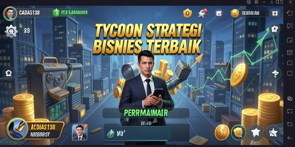 Tangkapan layar CADAS138 menampilkan strategi bisnis yang menarik.