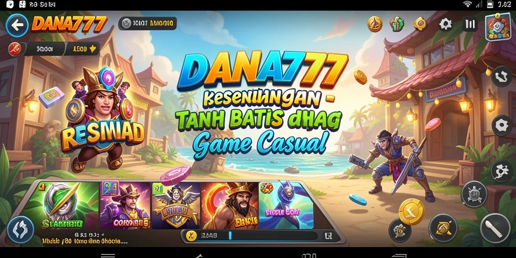 Tampilan gameplay DANA777 yang menarik dan menghibur.