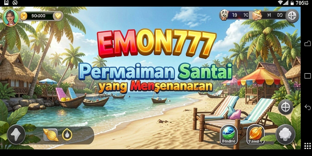 Tangkapan layar EMON777 menunjukkan gameplay yang seru dan mengasyikkan.