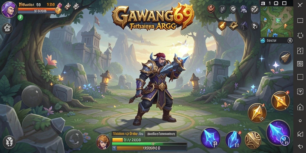 Tampilan gameplay yang menakjubkan di GAWANG69.