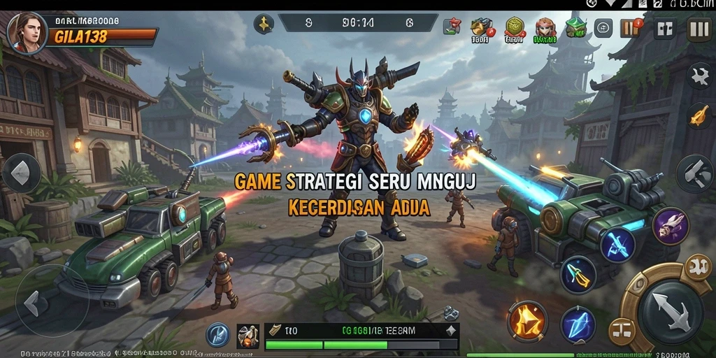 Tampilan gameplay seru GILA138 yang menggugah semangat strategi.
