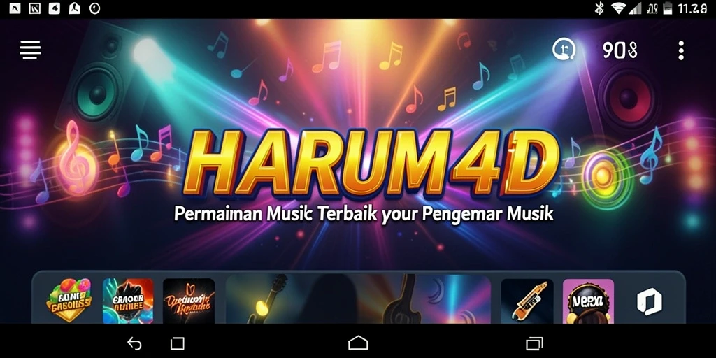 Tampilan gameplay HARUM4D yang seru dan penuh warna.