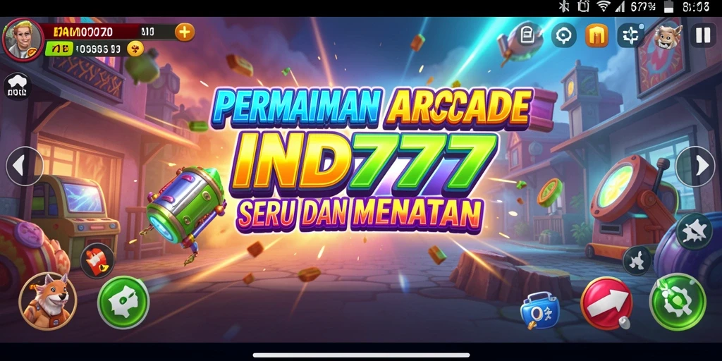 Tampilan gameplay seru yang penuh aksi dan tantangan.