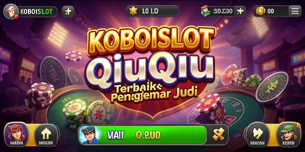 Gameplay seru di KOBOISLOT menampilkan kartu QiuQiu.
