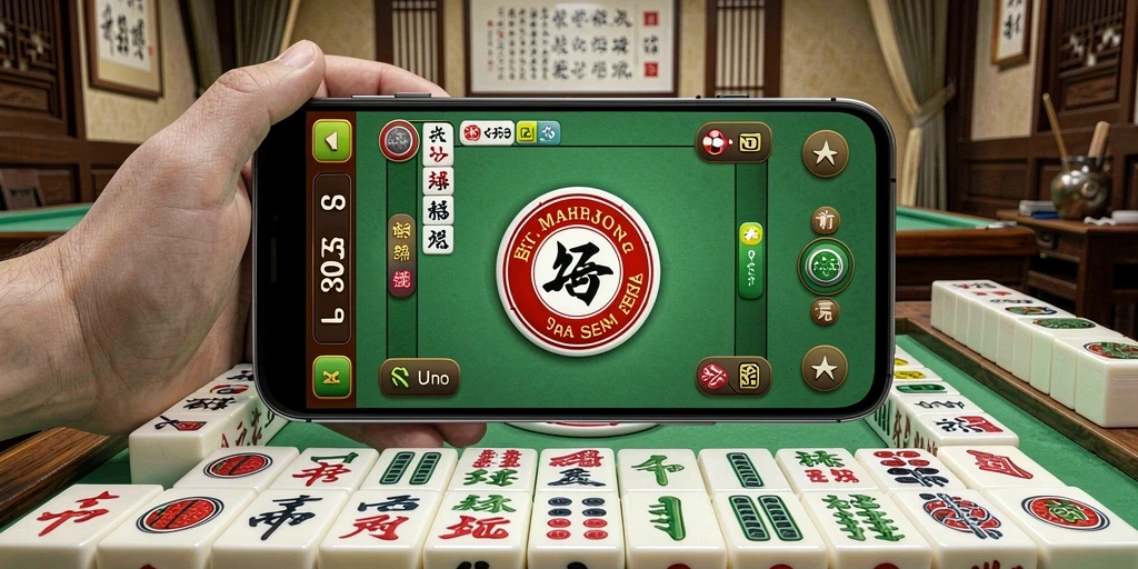 Tampilan menarik dari gameplay Mahjong di LOS303.