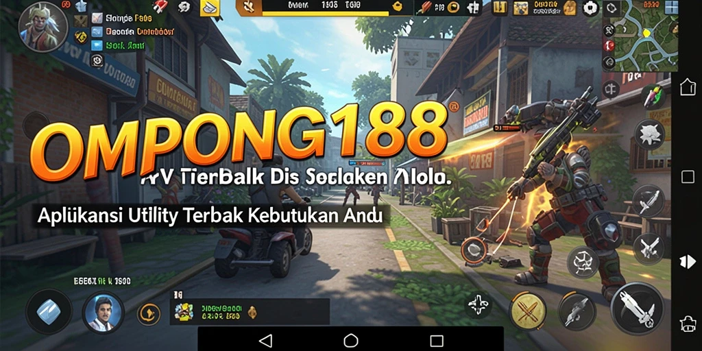Tampilan antarmuka OMPONG188 yang sederhana dan fungsional.