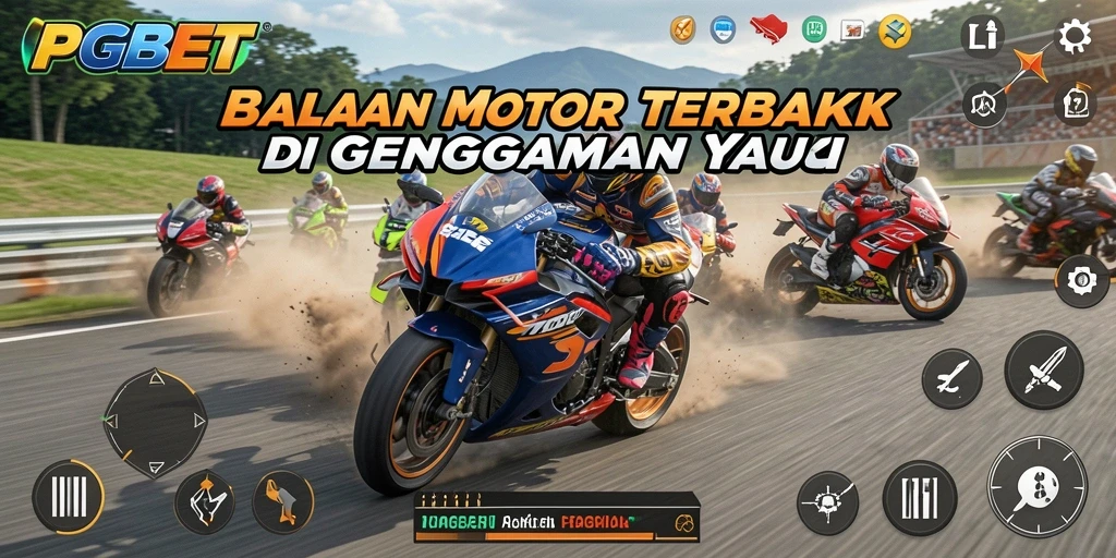 Gameplay seru balapan motor di PGBET dengan grafis menawan.