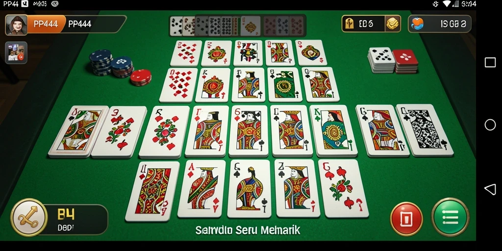 Tampilan gameplay PP444 yang penuh warna dan interaktif.