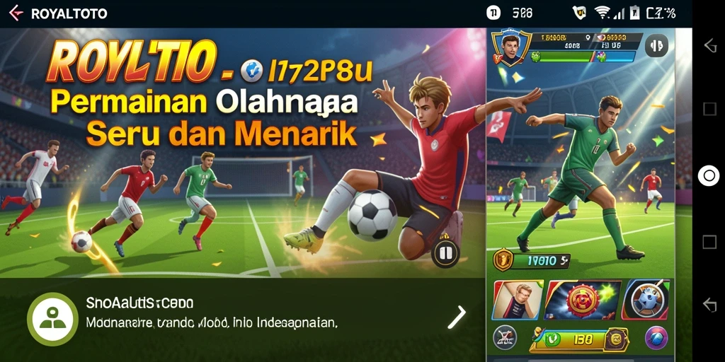 Tangkapan layar gameplay ROYALTOTO yang menampilkan pertandingan seru.