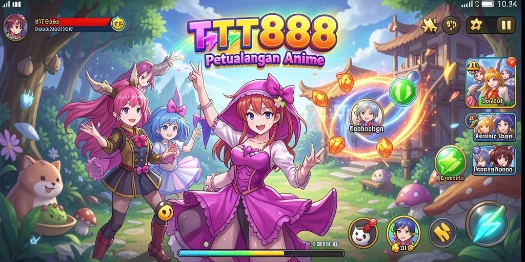 Tampilan gameplay TTT888 yang menarik dan penuh aksi.